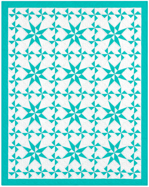 Pinwheel Stars Pattern