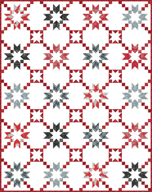 Shimmering Stars - Silver