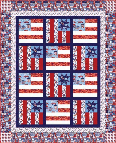 Patriotic Parade Quilt