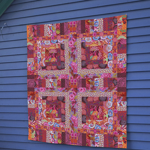 Red Mosaic Quilt