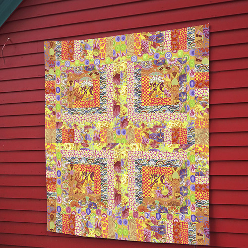 Yellow Mosaic Quilt