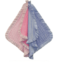 Ruffled Cuddle Blanket Pattern