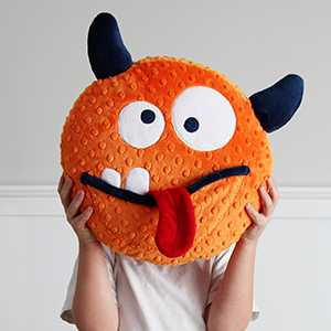 Silly Cuddle Monster Pillow