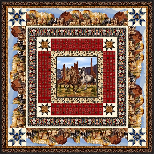 Wild Wild West Quilt #1