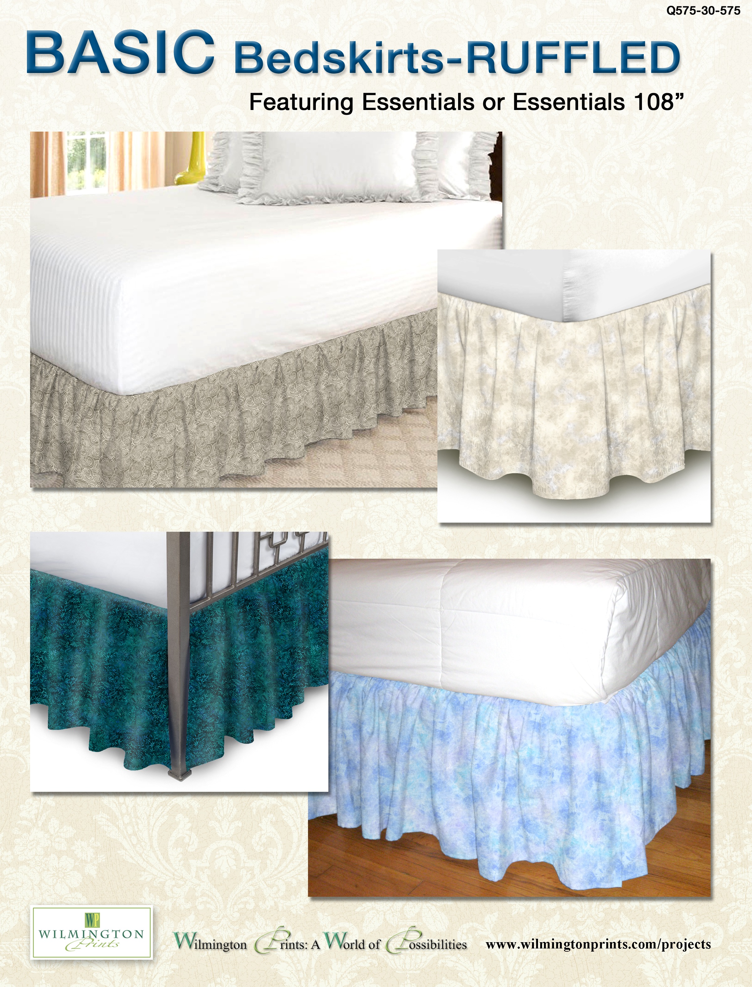 Basic Bedskirt - Ruffled
