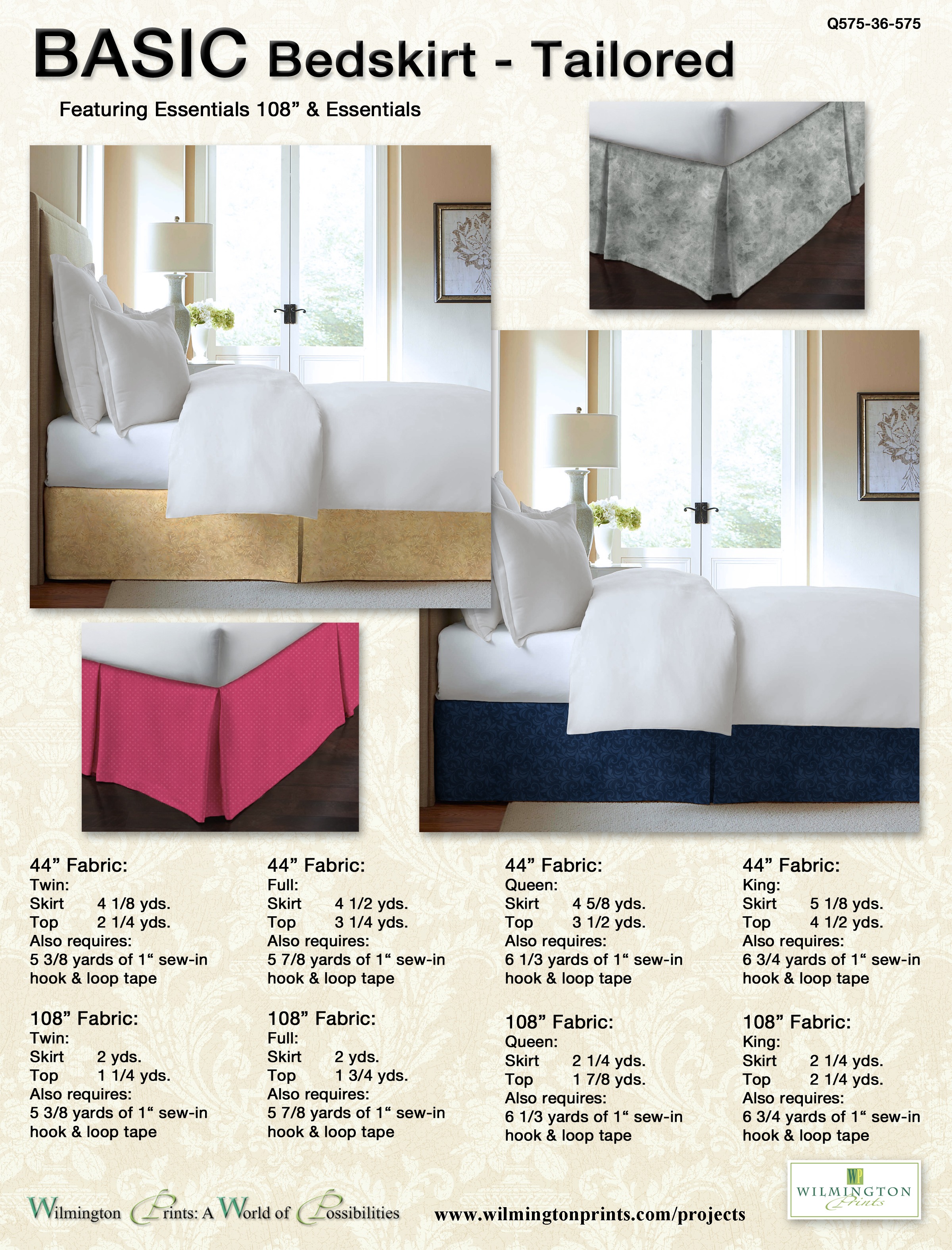 Basic Bedskirt - Tailored